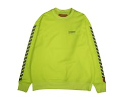 UO PRO リフレクター クルーネックスウェット 裏起毛 イエロー L
