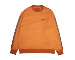 UO PRO リフレクター クルーネックスウェット 裏起毛 オレンジ L