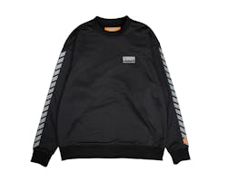 UO PRO リフレクター クルーネックスウェット 裏起毛 ブラック M
