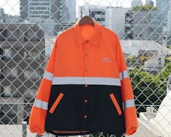UO PRO リフレクター コーチジャケット オレンジ XL