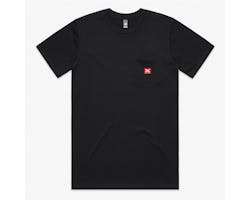 Feuling パッチポケット Tシャツ ブラック L
