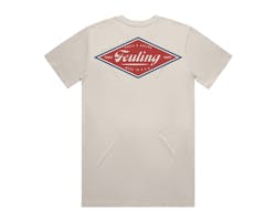 Feuling ダイヤモンド Tシャツ ホワイト XL