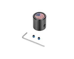 アメリカンフラッグ ヒールトウシフターカバー BLK