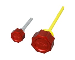マグネットディップスティックセット M8ツアラー カーブド RED