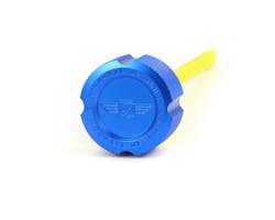 マグネットディップスティック M8ツアラー ローレット BLU