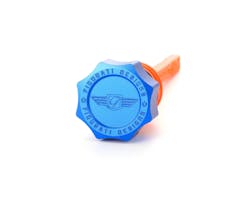 マグネットディップスティック M8ソフテイル カーブド BLU