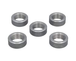 18mm O2センサーバング スチール 0.4in ストレート 5個