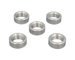 18mm O2センサーバング ステンレス 0.4in ストレート 5個