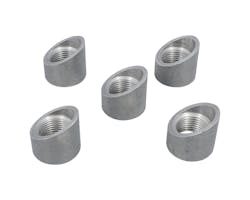 18mm O2センサーバング スチール アングル 5個