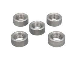 18mm O2センサーバング スチール 0.5in ストレート 5個