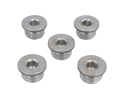 18mm O2センサーバング用ヘックスキャップ スチール 5個