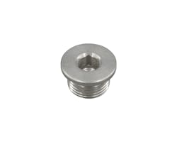 18mm O2センサーバング用ヘックスキャップ ステンレス