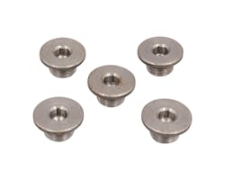 12mm O2センサーバング用ヘックスキャップ スチール 5個
