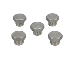 12mm O2センサーバング用ヘックスボルト ステンレス 5個