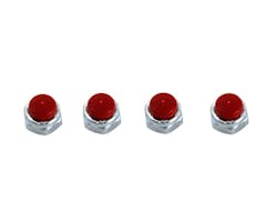 ロッカーアームシャフト エンドキャップセット レッド