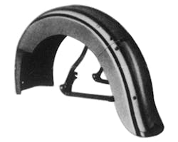 リジッドフレームリアフェンダー 49-57y FL 素地