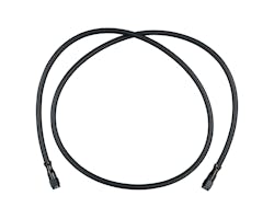 50in ブレーキライン ステンレスメッシュ マットブラックコート