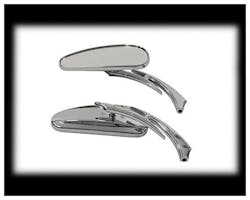 V-Twin クローム デコレーションミラーセット アウトレットB