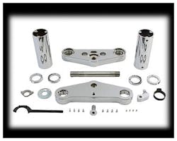 V-TWIN ビレットトリプルツリー 3°レイク
