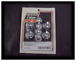 ロッカーシャフト エンドプラグセット クローム 66-70y
