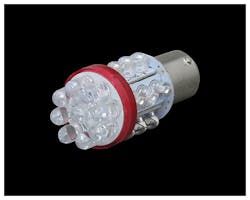 LEDテールバルブ360°BA15D レッド