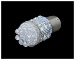 LEDテールバルブ360°BA15D ホワイト