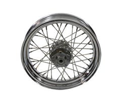 V-TWIN スポークホイールASSY 16×3.0in クローム