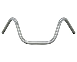 ヘコミ有り バックホーンバーハンドル クローム アウトレットB